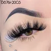 Gekleurde Wimper Piekerige Fluffy Glitter Faux 3D Mink Lash markeerstiftborstel voor dagelijkse make-up