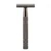 NXY Podwójna krawędź Bezpieczeństwo Razor Vintage Metal Single Blade Razor Classic Mokre Golenie Manual Mieszani środki Pasuje do standardowych brzytwy ostrza 220414