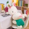 토끼 플러시 장난감 귀여운 과일 토끼 인형 자동차 창조적 인 베개 생일 선물