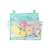 Seashell Mesh Bag PVC Huge Storage Handbag Children Shower Storagebag Shell Collecting Bag Totes with Zipper 7 Colors Swimming Accessories