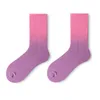 Tie Dye Crew Socks for Men Women Soft Cotton Girls Comfortable Skateboard Hip Hop Athletic Sock Free Size