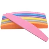 50Pcs/Lot Washable Double Side Sanding Sponge Nail File Buffer 100/180 Grit Emery Boards Polishing Manicure Tools for Nail Art