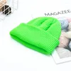 Ball Caps CAP Solid Color Knitted Hat Warm All-Matching Gorro Docker Hats Women Hip Hop Dinabell CapBall