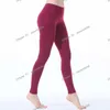 Leggings Yoga Roupas Designer Fatos Sem Emenda Macio Pêssego Hip-lifting Sportswear Calças de Fitness Sem Linha Embaraçosa Nude Cintura Alta Calças de Yoga Apertadas Mulher