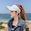 Women Hat Empty Top Female Sunscreen Designer Fashion Outdoor Sports Sunhat 2022 Sunshade Baseball Cap Travel Summer Sun Protec242m