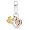 Andy Jewel 925 Sterling Silver Beads Horseshoe Clover and Ladybird Pendant Charm Tarms يناسب أوروبا باندورا المجوهرات Bracel2406