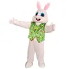Производительность кролика кролика кролика костюмы талисмана рождественские модные вечеринки платье мультфильма персонаж наряд костюм взрослых размер карнавал пасха рекламная тема одежда