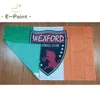 Irlanda Wexford FC Bandeira 3 * 5 pés (90 cm * 150 cm) Bandeira de poliéster Decoração de banner bandeiras de jardim em casa presentes festivos