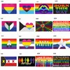 DHL Gay Flag 90 150cm Rainbow Things Pride Bisexual مثلي الجنس مثلي الجنس LGBT أعلام 3 5 أقدام