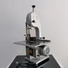 1500Wリブポーク用商用骨切断機ナックルビーフボーン凍結魚の厚さ調整可能な骨鋸の機械