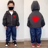 Kinder Designer Jacken Mode Langarm Mantel Jungen Mädchen Straße Hiphop Stil Oberbekleidung Kinder Jacke