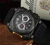 Wristwatches Br Model Sport Rubber Watchband Quartz Bell Luxury Multifunction Watch Business Stainless Steel Man Ross Wristwatch9509814