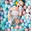 Evento de favor da festa fornece jardim festivo para casa American Ship 5.5cm 7cm 8cm ECO-FILEDLEMENTE Ocean Ball Presente de Pl￡stico Soft Divertido Infantil SW