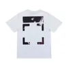 Herren Designer-Mode-T-Shirt Offs T-Shirt Klassische Marke Mann Frauen Baumwoll-T-Shirts Luxus Kurzarm OffsWhite Tops T-Shirts Zurück Pfeile Farbe Off White T-Shirts Db3s