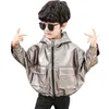 男の子のための男の子ジャケットコートレターコートカジュアルスタイルの男の子ジャケット幼児春の秋の服210412