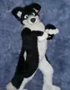 Green Husky Fursuit Dog Fox mascota disfraces Disfraz Adulto Personaje de dibujos animados Mascota Mascotte Traje Traje Adulto Disfraces Traje de dibujos animados