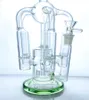 Incredibile caratteristica tubo da fumo per collettore di narghilè in vetro con ciotola da 5 perc, connettore maschio da 14 mm GB2914415054