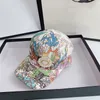 Bloemen Print Ball Caps Man and Woman Hip Hop Designer Hoeden Outdoor Sport Travel Hoge kwaliteit merk Zonnangen Hoeden