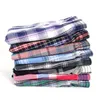 5Pcs/lot Boxer Men Thin Summer Underwear Cotton Man Big Size Short Breathable Plaid Flexible Shorts Boxer Male Underpants 220423