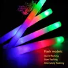 Feestdecoratie Wit Licht Glow Sticks 20 Stuks LED Foam Cheer Batons Knipperend Effect In Het Donker Bruiloft SuppliesParty290G