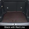 Tapis de coffre arrière de voiture en cuir PU, 1 pièce, pour Peugeot 3008 2017-présent, protection étanche, plateau de doublure de chargement, accessoires de sol