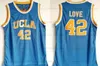 Kevin UCLA Bruins College Basketball Jersey Love Lonzo Ball Russell Westbrook Zach Lavine Reggie Miller Bill Walton Stitched White Blue
