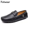 Dres Shoe Penny Loafer Men Big Size Leather Moccasin Casual Shoe Riding Outdoor Brief on Lazy Winter Plush Zapato 220723