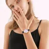 Relojes de marca para mujer, reloj de lujo de cuarzo, resistente al agua, reloj de pulsera para mujer, reloj de cuero de moda para mujer, relojes femeninos