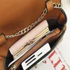 Bolsos de mano de alta calidad para mujer, bolso de mensajero con estampado de Mletter de diseñador de lujo para mujer, bolsos de cadena a la moda, bolso cruzado de cuero Pu, bolso de mano