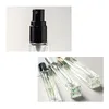 Mini Fragrance Spray Bottle Party Favor Round Clear Glass Essential Oil Bottle Atomizer Travel Portable Tomma kosmetiska flaskor 10 ml