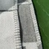 Буква одеяло мягкая шерстяная смесь шарф Шал