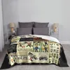 Filtar Supernatural 15 säsonger Filtar Beddrage Bed Plaid Throw Picnic 220x240