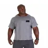 Men's Tank Tops Men's T Shirts Fitness Men Bodybuilding Shirt Batwing Sleeve Rag Gym Muscle Running Shirt2022Men's