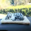 種類の現実的な猫犬ぬいぐるみおもちゃ素敵なシミュレーション動物人形眠っている犬のおもちゃ室装飾誕生日ギフトJ220704