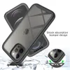 Casi di PC trasparente antiurto Proteggi schermo incorporato TPU Bumper Robing Defender Cover per iPhone 12 Pro Max / iPhone 12/12 Pro 6.1 / 12 Mini 5.4