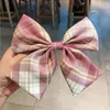 6pcs Fashion Women Girls Big Large Bows Accessoires Trendy Haarspeld Vrouw Casual schattige lint boog Haarclip Wild Barrette