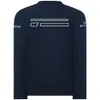 Maglione della squadra F1 taglie forti Formula Uno 2022 nuovo personalizzato ufficiale stesso stile