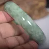 Bileklik Hakiki 56-64mm Yeşil Jade Jadeite Bileklik Gerçek Doğal JadeBangle