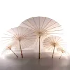 Bridal Wedding Parasols White Paper Umbrellas Chinese Mini Craft Umbrella 4 Diameter 20 30 40 60cm For Wholesale 2023