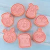 Kitchen Accessories Cookie Cutter Mold Confectionery Run Kingdom Desserts Cutting Stamps for Baking Pastry Cookie Tools Type 220815