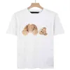 Moda Estate Uomo e Donna T-shirt Mans Palms Stylist Angel t Shirt Tee Guillotine Bear Stampato Manica corta Orsi troncati A286Q