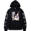 Luvtröjor för herr Sweatshirts Anime Nana Osaki Luvtröja med tryck för män Rolig fleecetröja för damer Höstmode Harajuku långärmad dragkedja