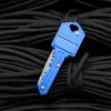 Mini KeyChain Folding Knife 8 Colors EDC Key Knives Multifunktionell fruktkniv utomhusficka Kniv Mini Självförsvar Swiss Saber Survival Tool Gear