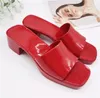 Designer Women Sandals Slides Slippers Flip-Flops Rubber Leather Candy Clear Jelly Shoes Wedges Flats High Heels Dress Shoes Size 35-41