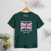 22ss Men's T-Shirts British flag T-shirt June Britishs flags printed t-shirt mens and women's top short sleeve loose casual summer new style Size M-5XL