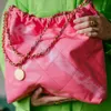 22-02 22 Le sac fourre-tout en gros femmes Pochette Mens Wallet Designer Hands sacs de luxe Luxur