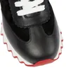نساء فاخرات أحذية غير رسمية مسببة على حذاء رياضة لوبشارك دونا دونا رنر جلود مسامير أحذية رياضية منخفضة الحذاء في الهواء الطلق المدربين عداء القرش