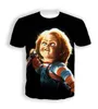 2022 New Horror Movie Chucky Stampato Moda 3D Uomo/Donna Fantastico Modello Felpa/T-shirt/felpe con cappuccio/Gilet/Pantaloni/Pantaloncini GG06