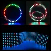 Strisce 8x8 16x16 8x32 Led Matrix Schermo flessibile Pannello digitale RGB WS2812 Pixel Ring indirizzabili individualmente DC5VLED StripsLED