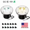 US STOCK Lampada da terra a luce sotterranea a LED 5W 12V IP67 Lampade da giardino per esterni a terra